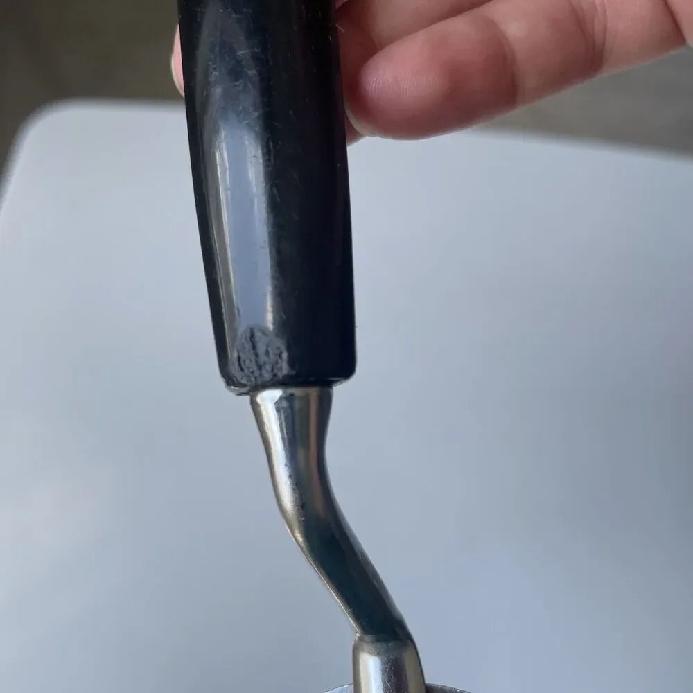 Ekco Vtg. Chromium Plated Spatula Turner Flipper Black USA Cooking Utensil 12.5